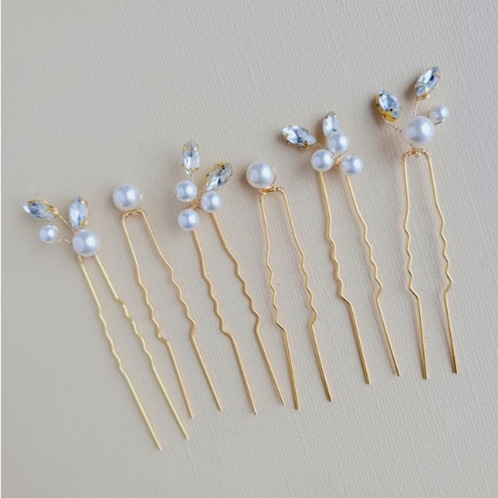 Bridal Pearl Hair Pins